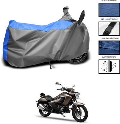 CODOKI Waterproof Two Wheeler Cover for Suzuki(Intruder, Grey, Blue)