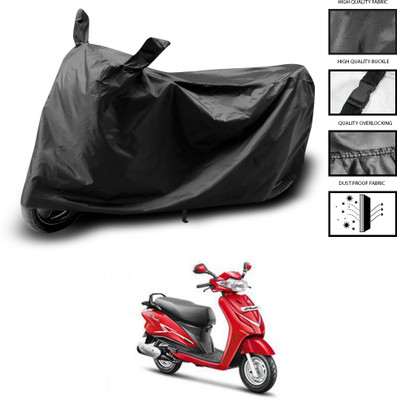 PAGORA Waterproof Two Wheeler Cover for Hero(Moto Corp Duet, Black)