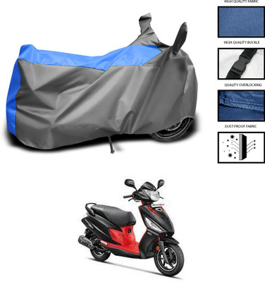 CODOKI Waterproof Two Wheeler Cover for Hero(MotoCorp Maestro Edge 125, Grey, Blue)
