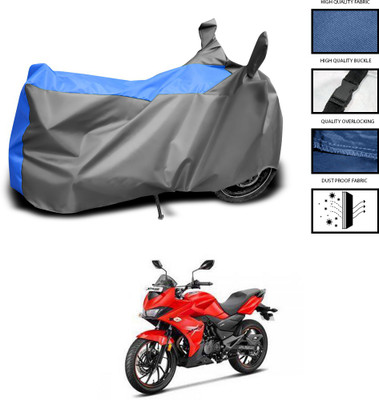CODOKI Waterproof Two Wheeler Cover for Hero(Xtreme, Grey, Blue)