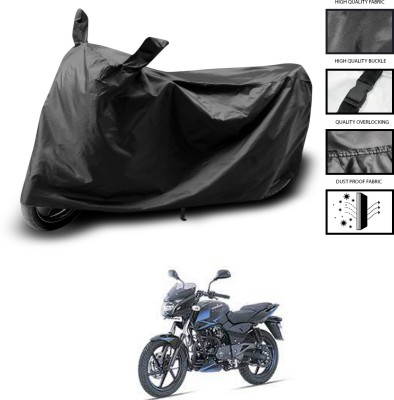 PAGORA Waterproof Two Wheeler Cover for Bajaj(Pulsar 150 DTS-i, Black)