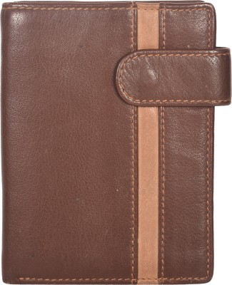 Leatherman Fashion Men Casual, Travel, Formal Brown, Tan Genuine Leather Wallet(6 Card Slots)