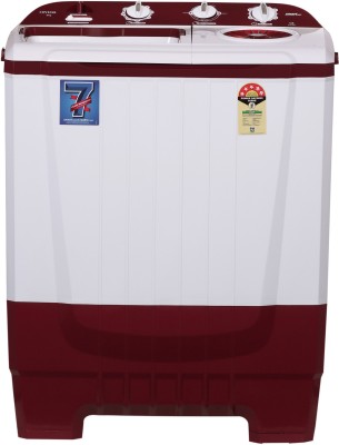 ONIDA 8 kg Semi Automatic Top Load Red, White(S80SBXR)   Washing Machine  (Onida)