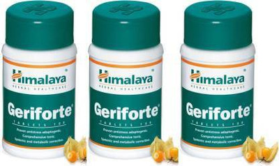 HIMALAYA Geriforte PACK OF 3(Pack of 3, 100 Tablets)