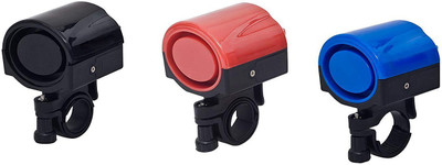 ShreNik Bicycle Horn for Cycle Bell Ring Crisp Sound On Handlebar MTB Bikes Universal Size Bell(Multicolor)
