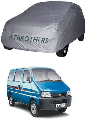 ATBROTHERS Car Cover For Maruti Suzuki Eeco (Without Mirror Pockets)(Grey)