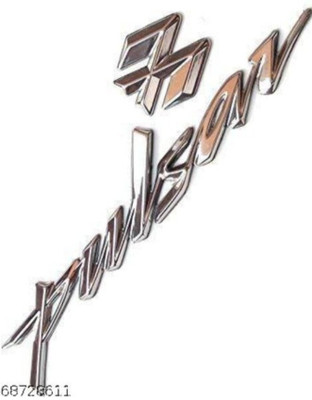 L Fashion Sticker & Decal for Bike(Silver)