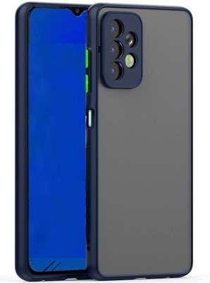 Bodoma Back Cover for Samsung Galaxy A33 5G(Blue, Grip Case, Silicon, Pack of: 1)