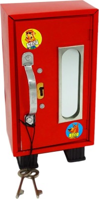 Johnnie Boy Almirah Multicolor Money Bank Metal For Kids Return Birthday Gift Pack Of 1 Coin Bank(Red)
