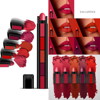 MYEONG 24 HRS MATTE ULTRA LONG LASTING WATER PROOF LIP STICK(multi color, 6 g)