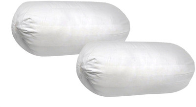 SRV Polyester Fibre Solid Bolster Pack of 1(White)