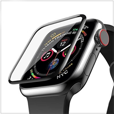 Prolike Edge To Edge Tempered Glass for Apple iWatch 7 41mm (41MM) (Unbrekable Screen Guard)(Pack of 1)