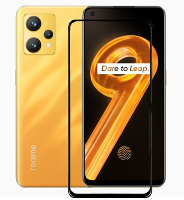 Caseline Edge To Edge Tempered Glass for realme 9, realme 9 4G, Realme 9, Realme 9 4G(Pack of 1)