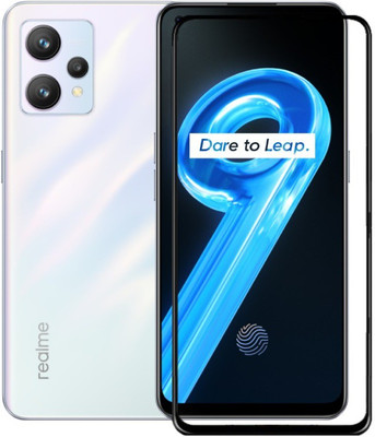 Caseline Edge To Edge Tempered Glass for realme 9(Pack of 1)