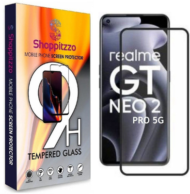 Shoppitzzo Edge To Edge Tempered Glass for realme GT Neo 2 Pro 5G//NeoShield Tempered Glass/Full Screen Coverage-Edge to Edge/9H(Pack of 1)