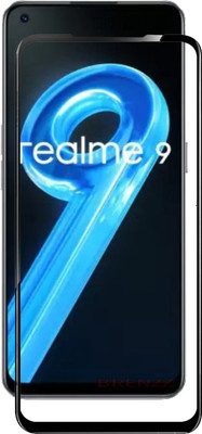 BRENZZ Edge To Edge Tempered Glass for Realme 9 4G(Pack of 1)