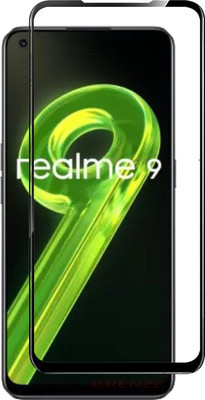 BRENZZ Edge To Edge Tempered Glass for Realme 9 4G(Pack of 1)