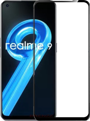 BRENZZ Edge To Edge Tempered Glass for Realme 9 4G(Pack of 1)