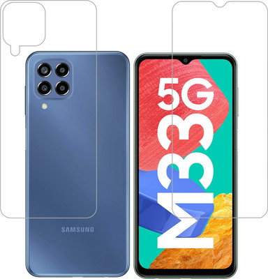 Vatsin Front and Back Screen Guard for Samsung Galaxy M33 5G(Pack of 2)