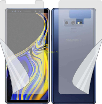 Fasheen Front and Back Screen Guard for SAMSUNG GALAXY NOTE 9 (Edge To Edge TPU Full Coverage)(Pack of 2)