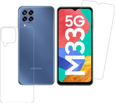 Ten To 11 Front and Back Screen Guard for Samsung Galaxy M33 5G(Pack of 2)