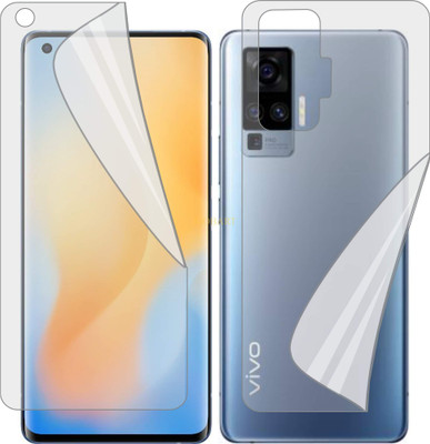MOBART Front and Back Screen Guard for VIVO X50 PRO PLUS V2011A (Edge To Edge TPU Full Coverage)(Pack of 2)