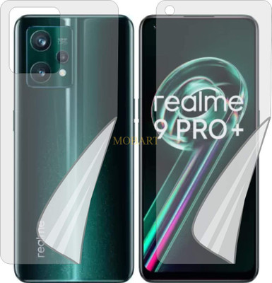 MOBART Front and Back Screen Guard for REALME 9 PRO PLUS RMX3392 (Edge To Edge TPU Full Coverage)(Pack of 2)