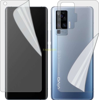 Fasheen Front and Back Screen Guard for VIVO X51 5G XE710 (Edge To Edge TPU Full Coverage)(Pack of 2)