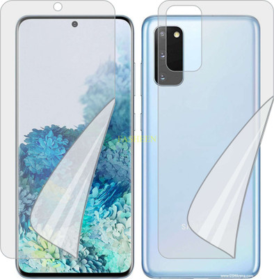 Fasheen Front and Back Screen Guard for SAMSUNG GALAXY S20 5G (Edge To Edge TPU Full Coverage)(Pack of 2)
