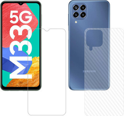 Ten To 11 Front and Back Tempered Glass for Samsung Galaxy M33 5G(Pack of 2)