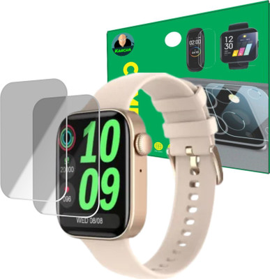 KANCHA Screen Guard for Fire Boltt Ring 2 Smartwatch(Pack of 2)