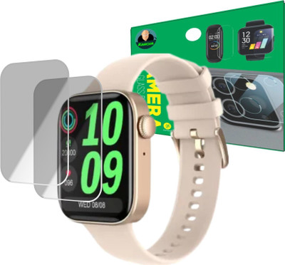 KANCHA Screen Guard for Fire Boltt Ring 2 Smartwatch(Pack of 2)