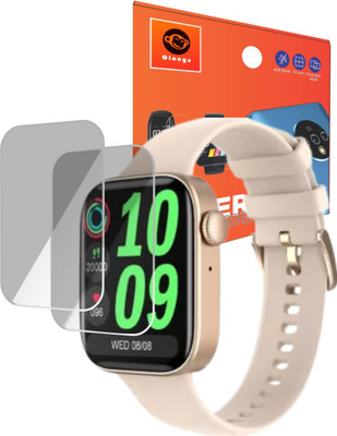Olonga Screen Guard for Fire Boltt Ring 2 Smartwatch(Pack of 2)
