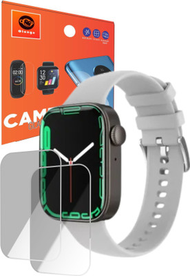 Olonga Screen Guard for Fire Boltt Ring 2 Smartwatch(Pack of 2)