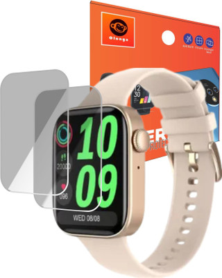 Olonga Screen Guard for Fire Boltt Ring 2 Smartwatch(Pack of 2)
