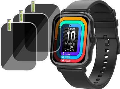 EJZATI Screen Guard for Fire-Boltt Beast SpO2 smartwatch SCREEN TEMPERED(Pack of 2)