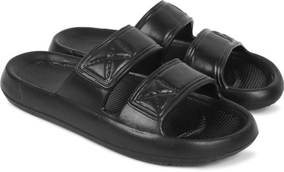 Richale Men Slides(Black , 7)