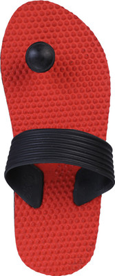 Fischer Men Slippers(Red, Black , 8)