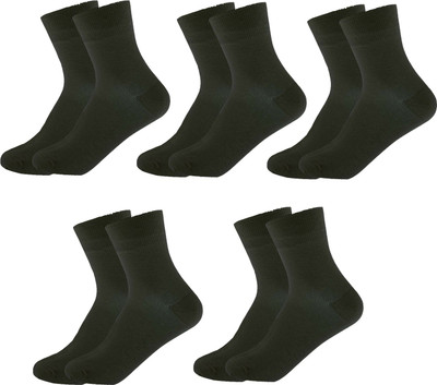 Fany Unisex Solid Ankle Length(Pack of 5)
