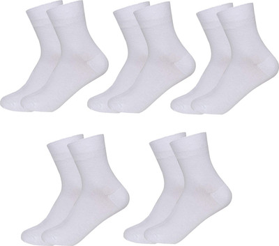 Fany Unisex Solid Calf Length(Pack of 5)