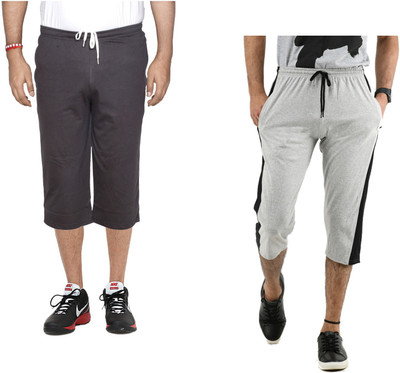 Indistar Solid Men Three Fourths