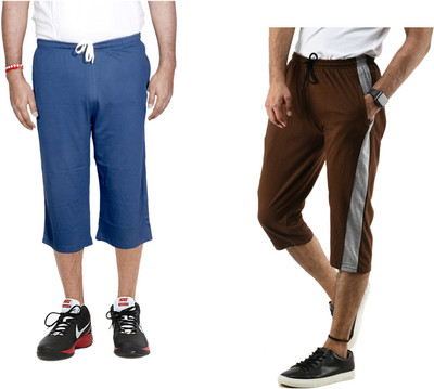 Indistar Solid Men Three Fourths