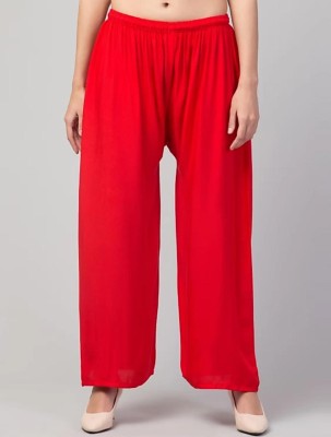 womens life style Regular Fit Women Red Trousers