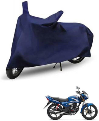 AutoGalaxy Two Wheeler Cover for Honda(CB Trigger, Blue)