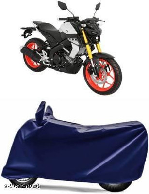 KEDIT Two Wheeler Cover for Yamaha(MT 15 New BS6, Blue)