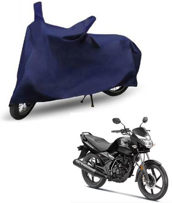 AUTOCAD Waterproof Two Wheeler Cover for Honda(Unicorn Dazzler, Blue)