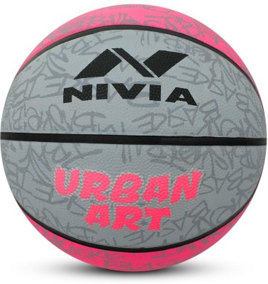 NIVIA URBAN ART BASKETBALL SIZE 7 Basketball - Size: 7(Pack of 1, Pink)