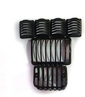 autoformonix INDICATOR/HEAD & TAIL LIGHT GRILL Bike Headlight Grill(Black)
