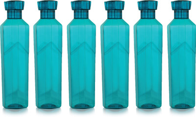 Randal 1000 ml PET Bottle(Pack of 6, Blue)