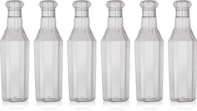 Randal 1000 ml PET Bottle(Pack of 6, Clear)